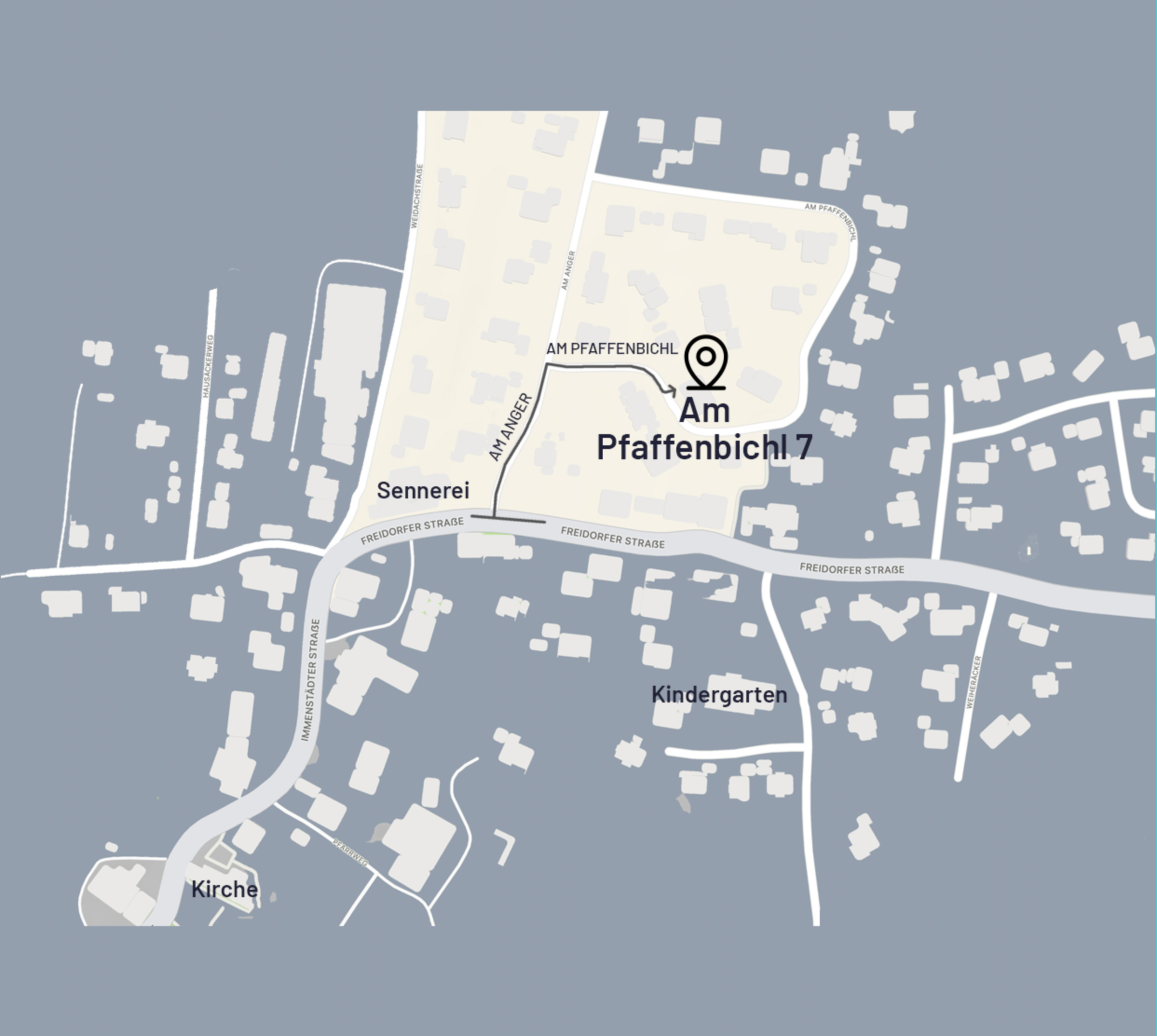 Lageplan Untermaiselstein
